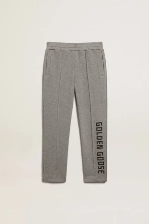 Clearance Calça de jogging cinza com logo estampado Bottoms (4-12 years)
