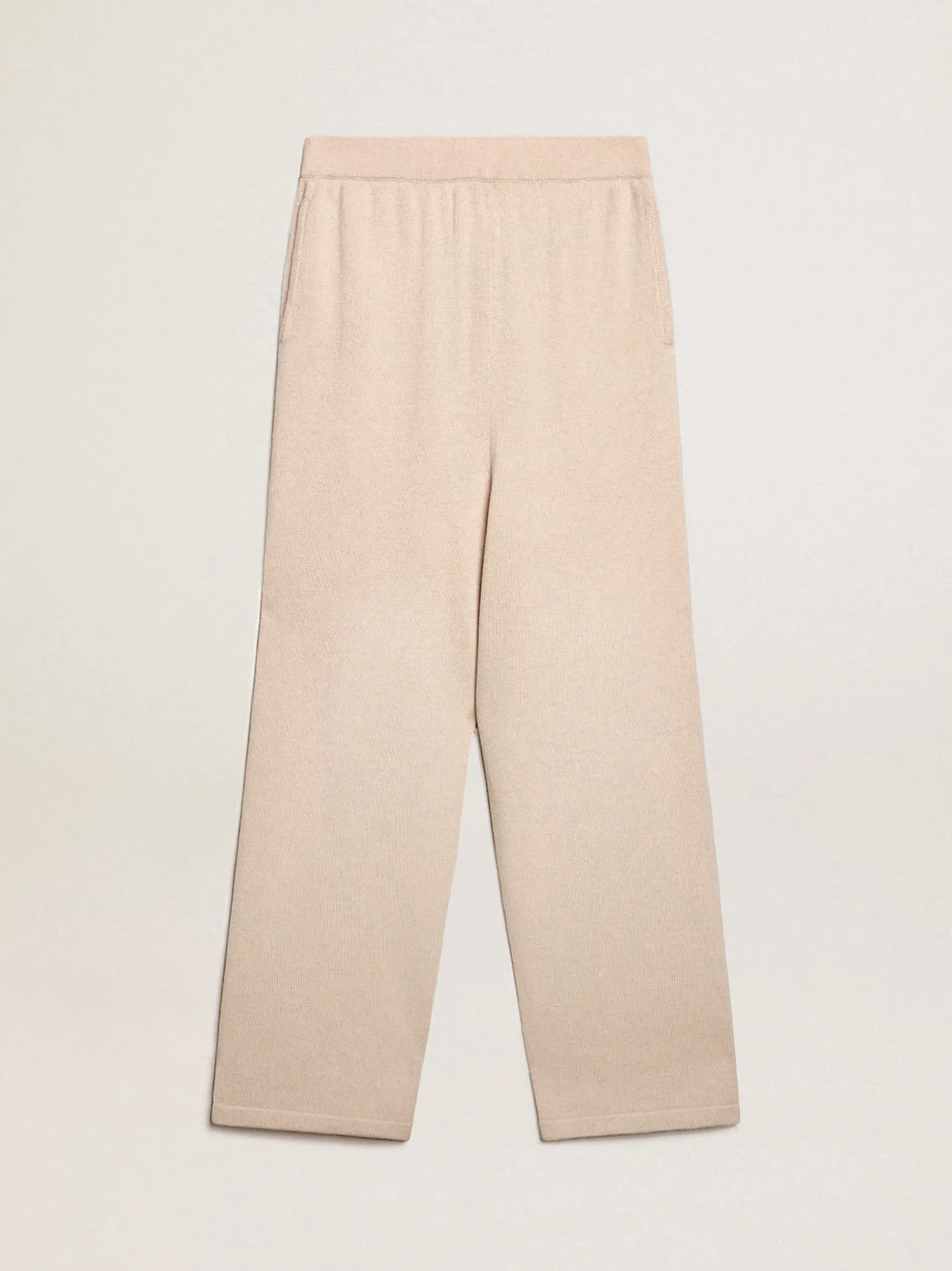 Sale Calça de jogging feminina misto caxemira branco natural MULHER Jeans e calças