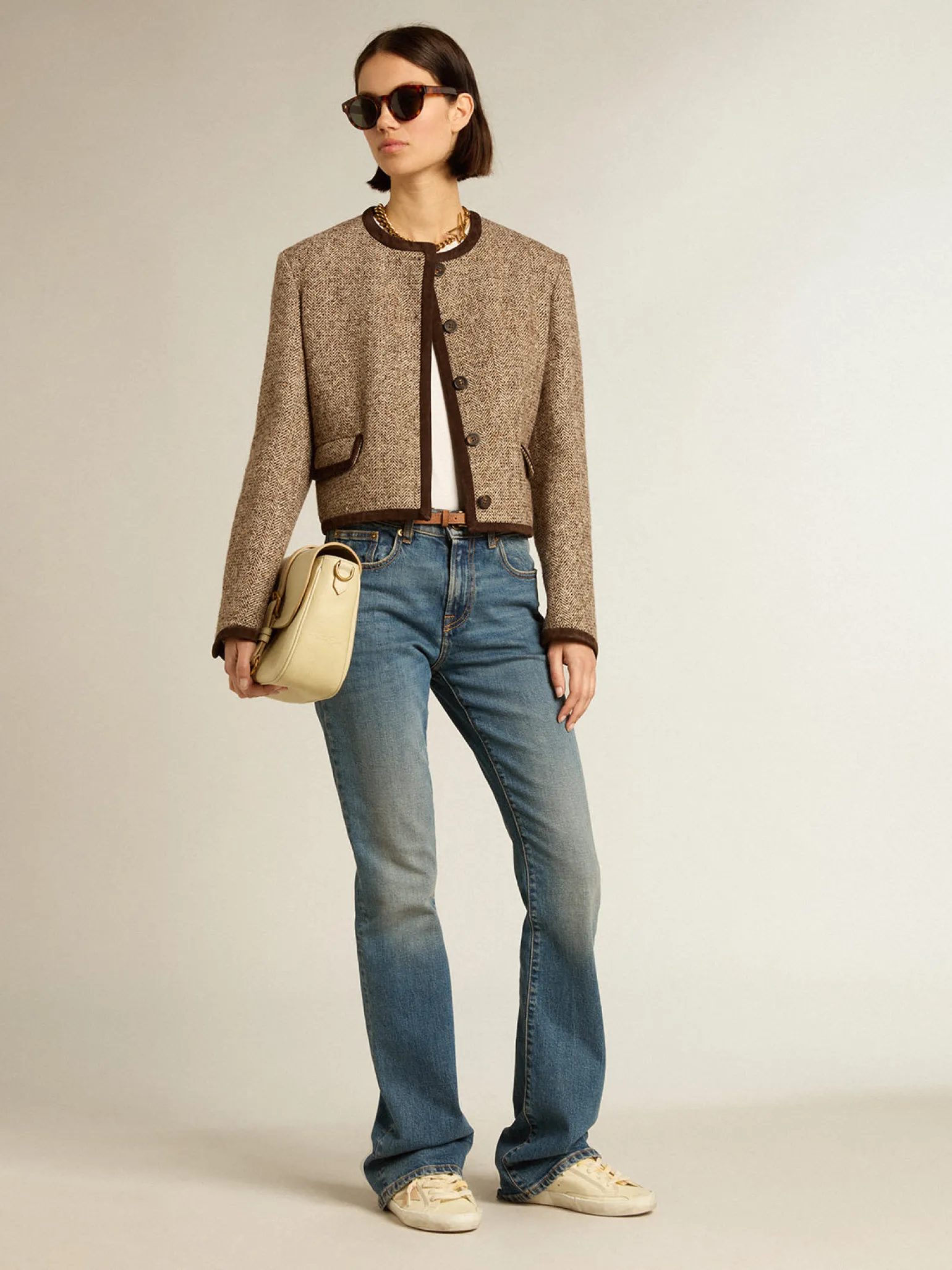 Cheap Calça jeans azul em tecido stretch MULHER Jeans e calças