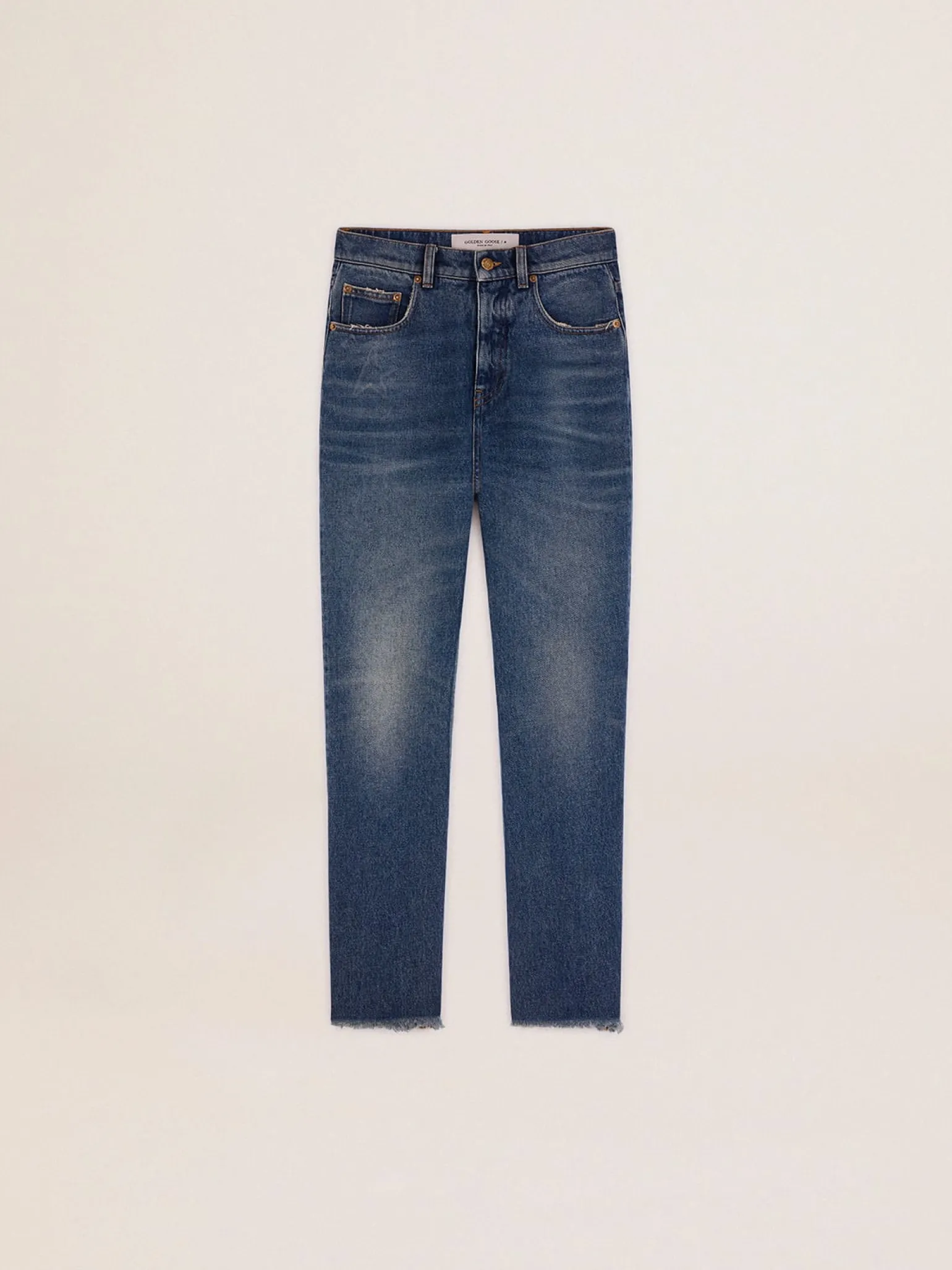 Shop Calça jeans cropped flare feminina com lavagem média MULHER Jeans e calças