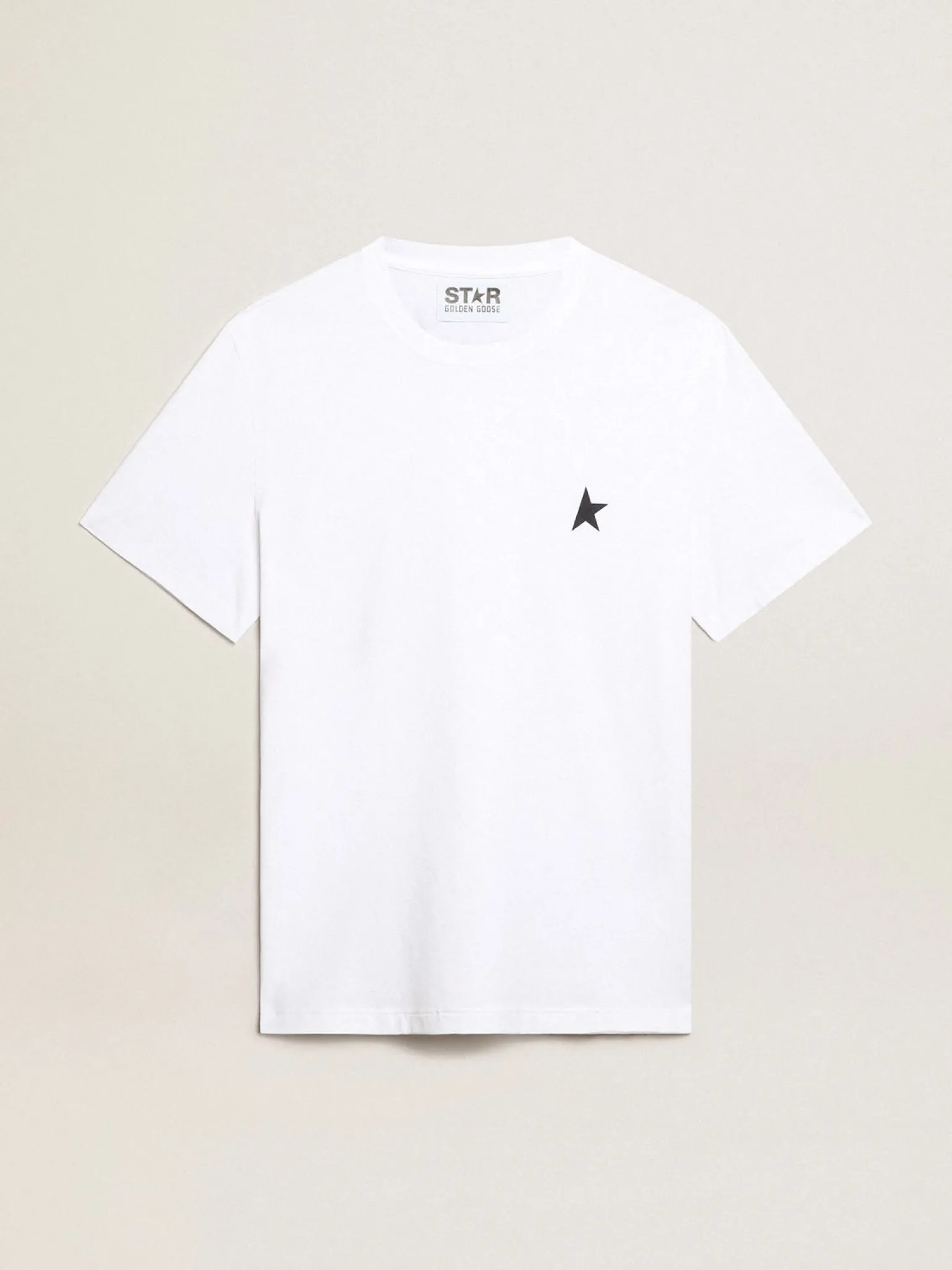 Best Sale Camiseta branca feminina com estrela azul-escura na frente MULHER Beachwear | Camisetas