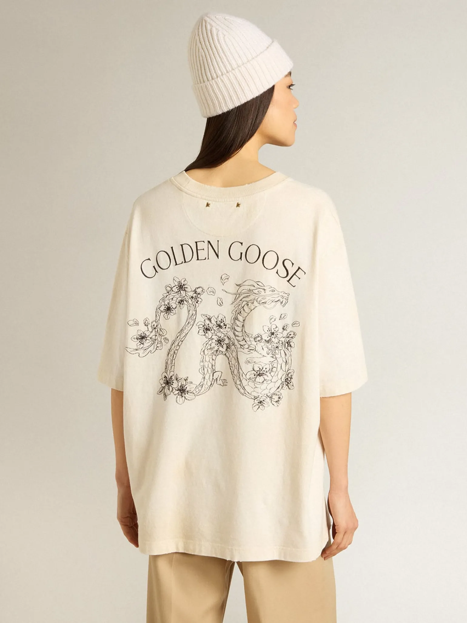 Outlet Camiseta CNY cor branco usado MULHER Camisetas | Camisetas