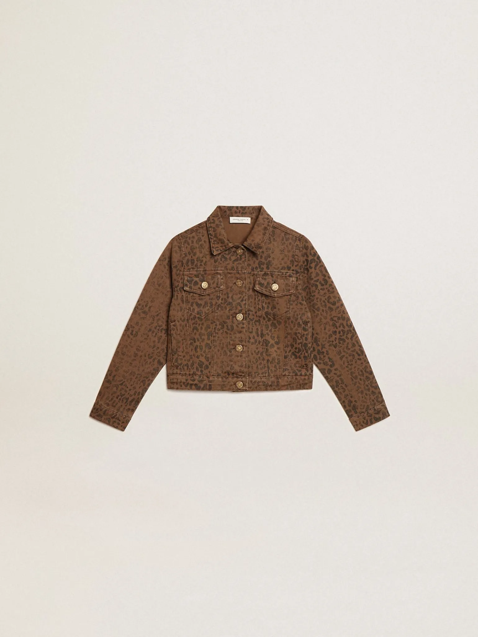 Discount Jaqueta de algodão infantil feminina com estampa animal print jacquard Roupas de cima (4-12 years)