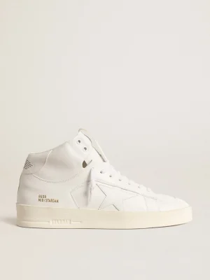 Discount Mid-Stardan Masculino com base vegetal e estrela e talão brancos Mid Star | Stardan