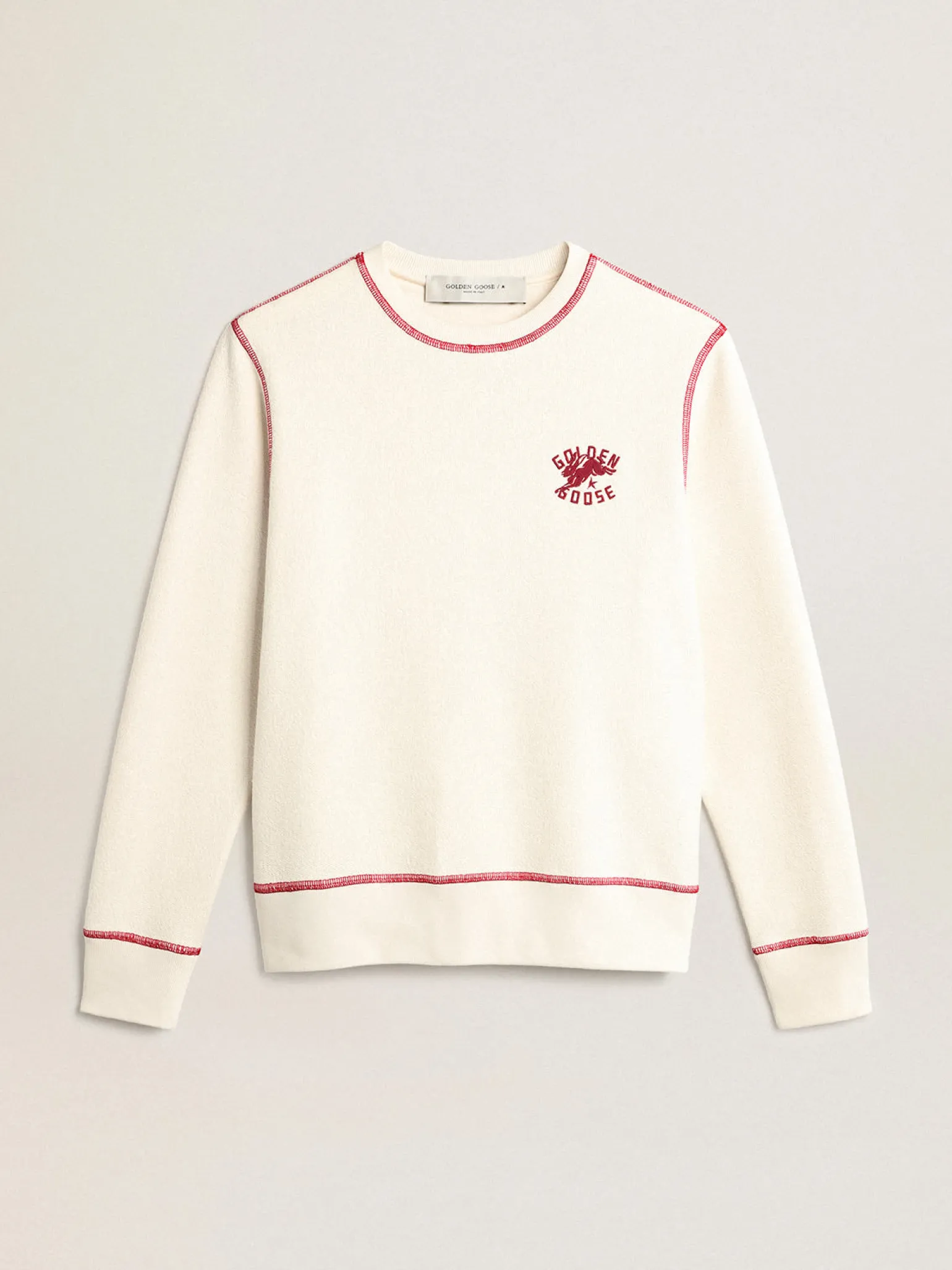 Best Sale Moletom Feminino na cor branco heritage com logo CNY MULHER Moletons