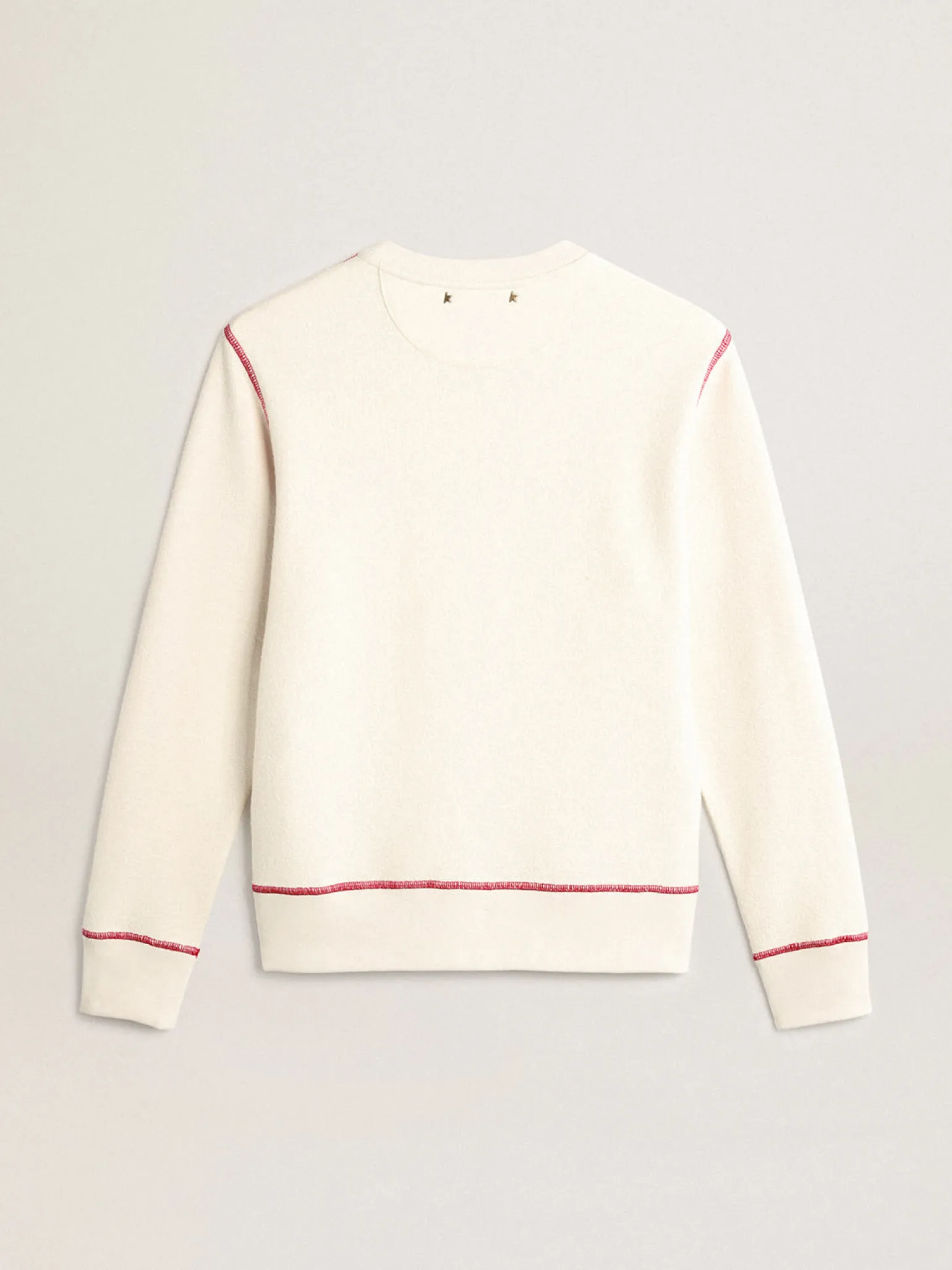 Best Sale Moletom Feminino na cor branco heritage com logo CNY MULHER Moletons