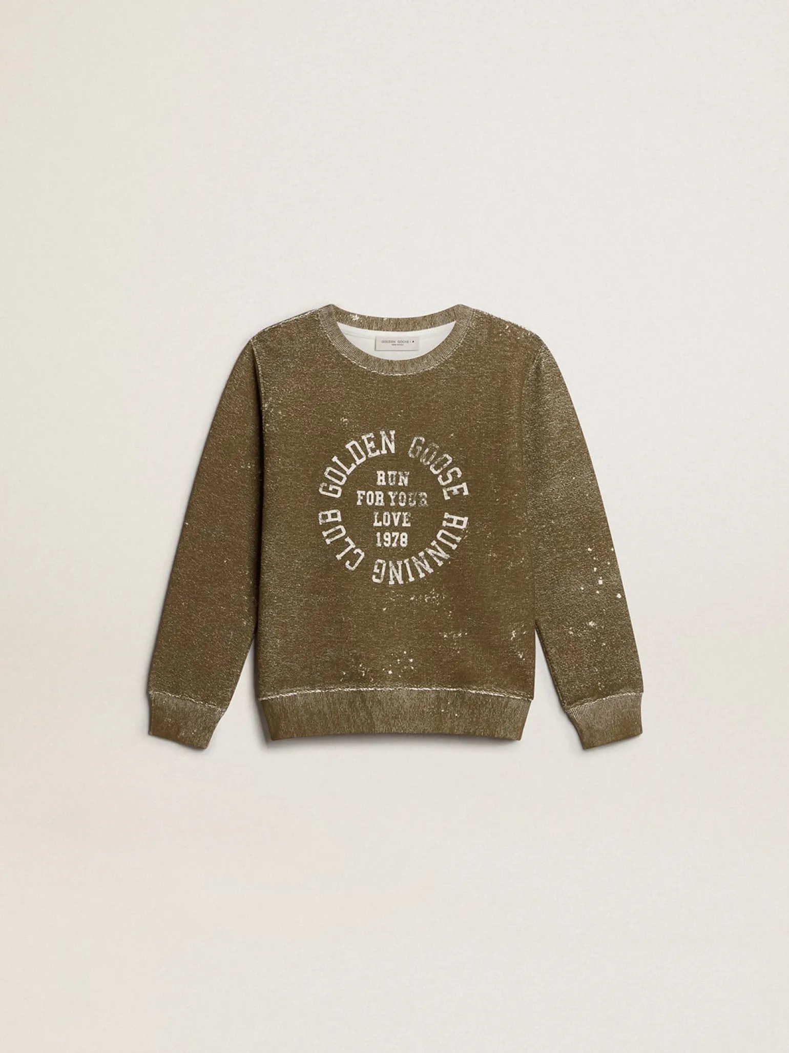 Hot Moletom infantil masculino de algodão cor de faia efeito vintage Roupas de cima (4-12 years)