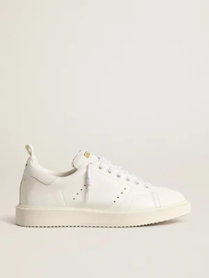 Cheap Starter Feminino com base vegetal e estrela e talão brancos MULHER Starter