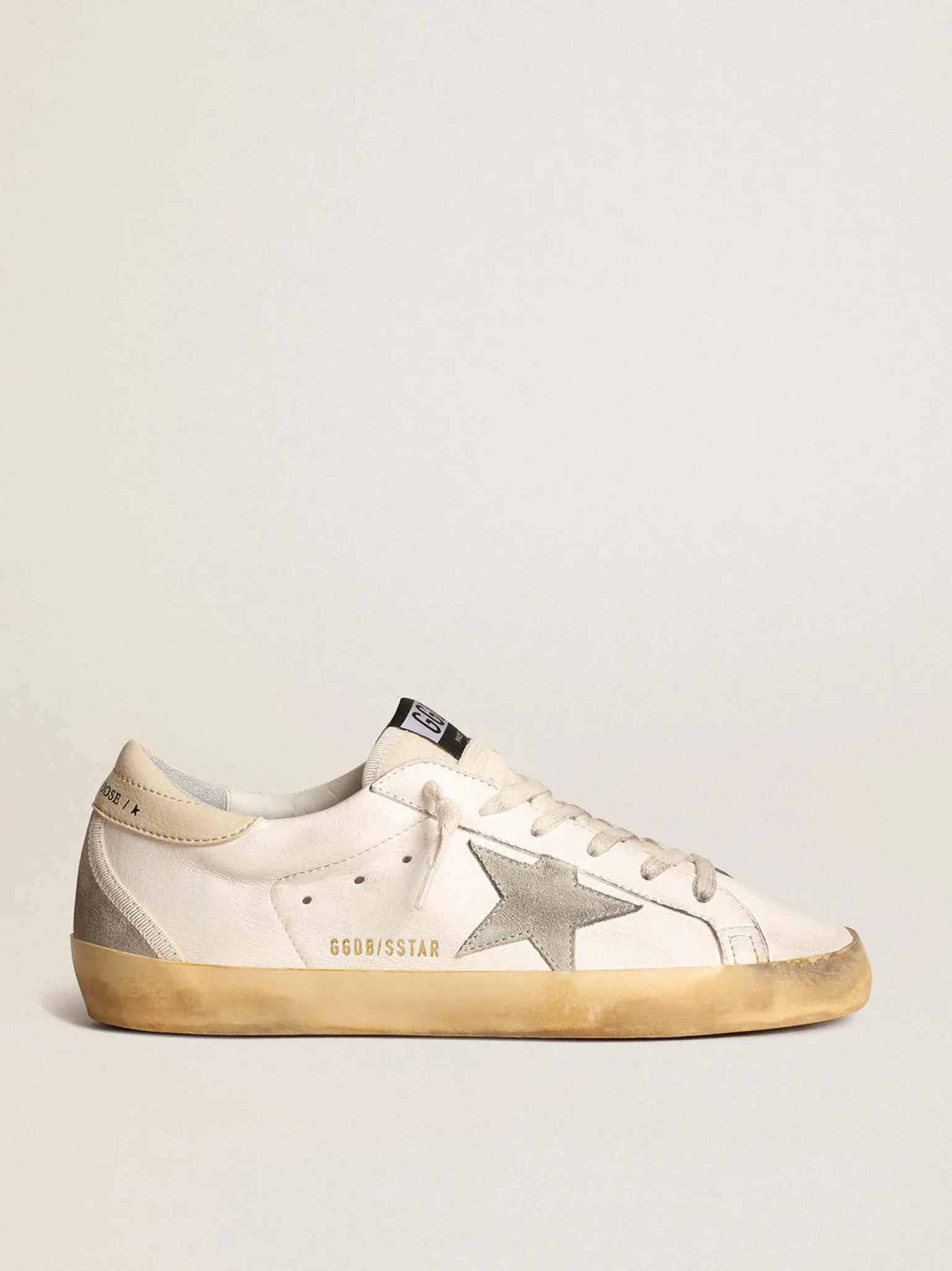 Fashion Super-Star LTD com estrela de suede gelo e talão de PVC MULHER Super-Star