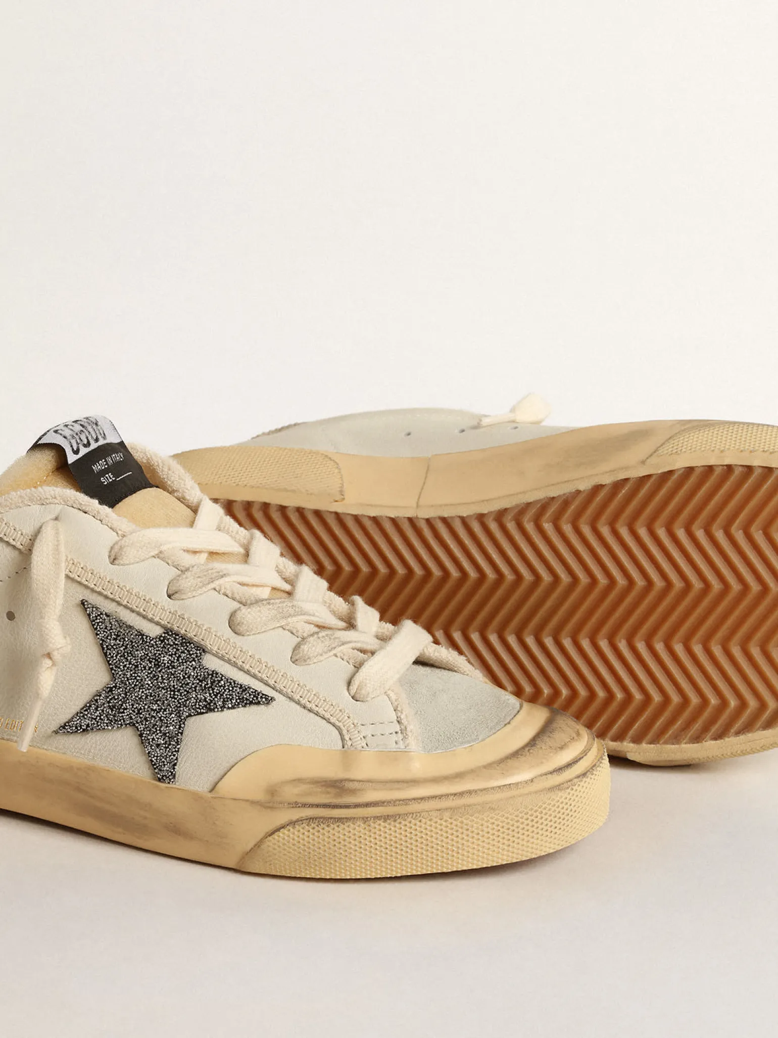 Clearance Super-Star LTD com estrela de cristais Swarovski pretos MULHER Super-Star