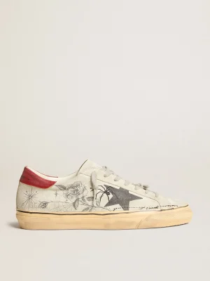 Outlet Super-Star Masculino em croute cinza gelo Super-Star