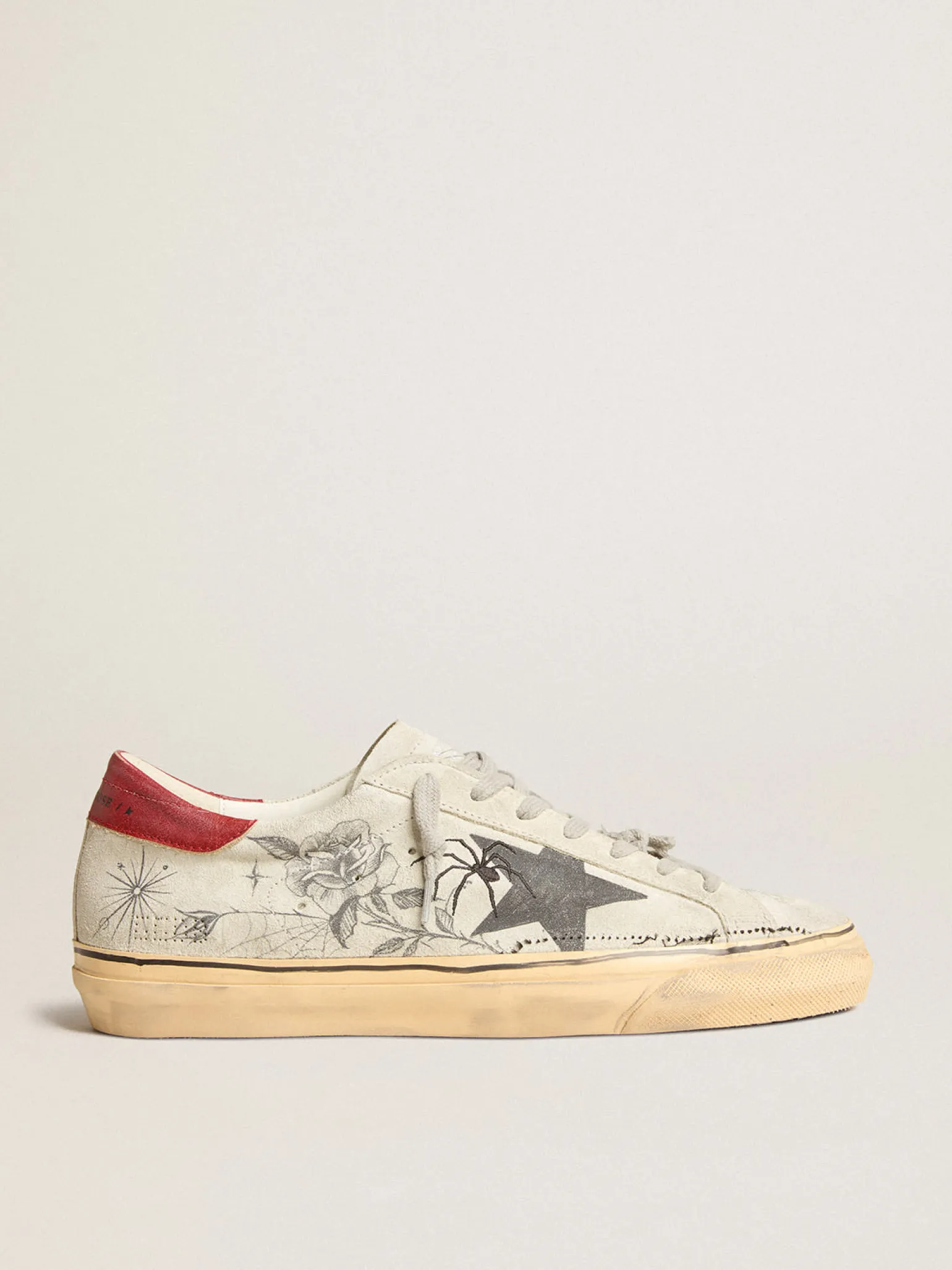 Outlet Super-Star Masculino em croute cinza gelo Super-Star
