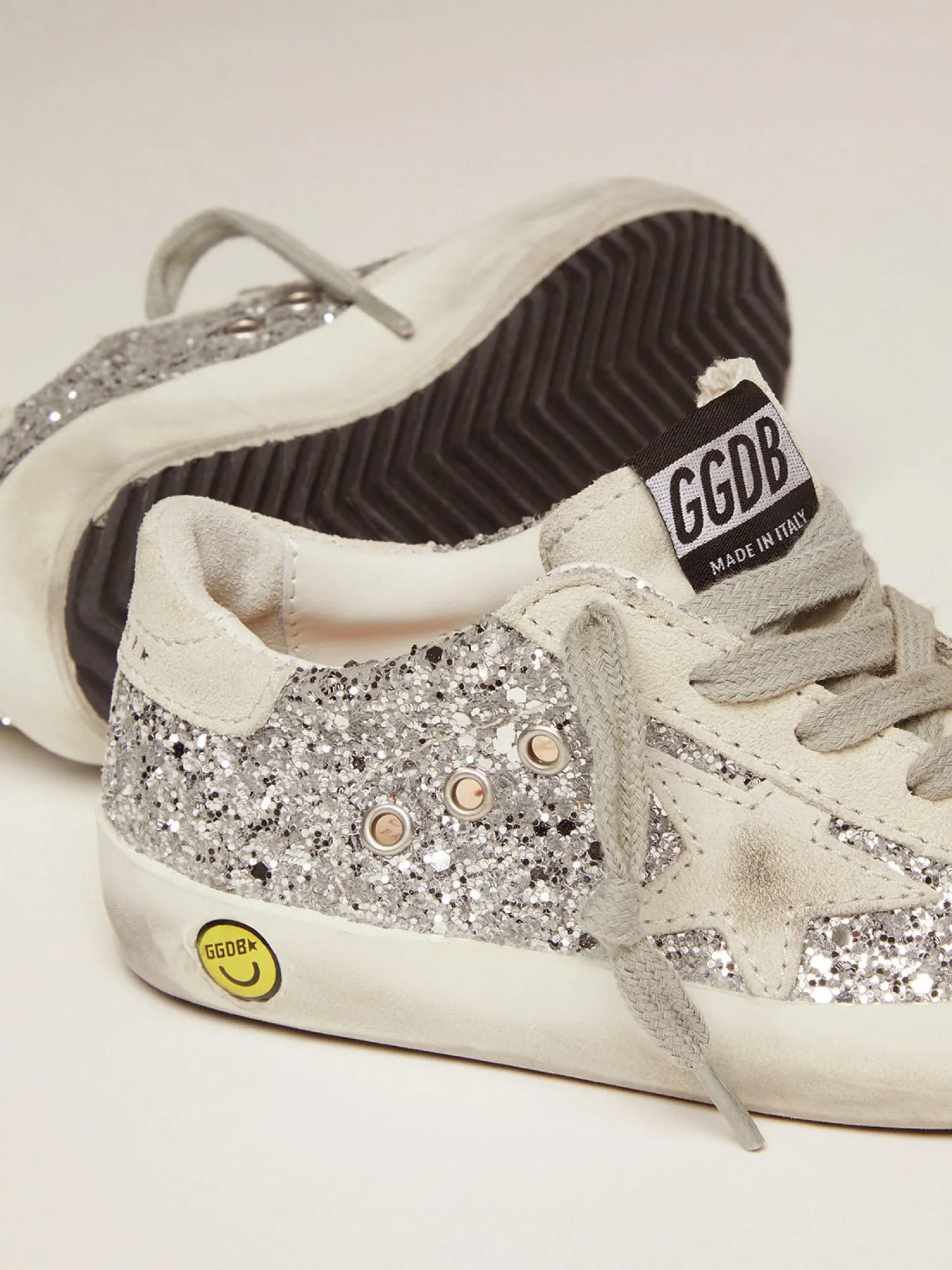Cheap Super-Star Young com glitter prateado Meninas (4-10 anos)