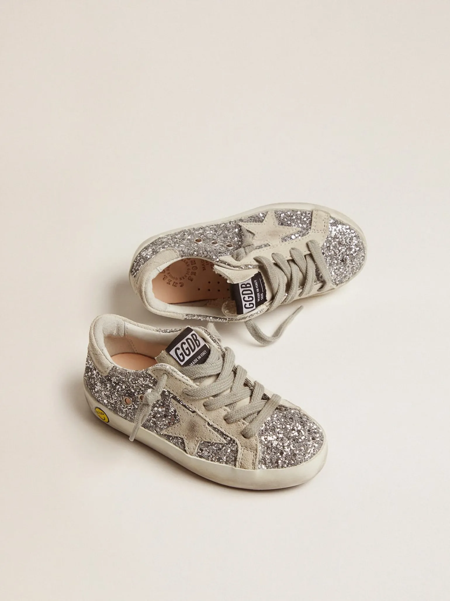 Cheap Super-Star Young com glitter prateado Meninas (4-10 anos)
