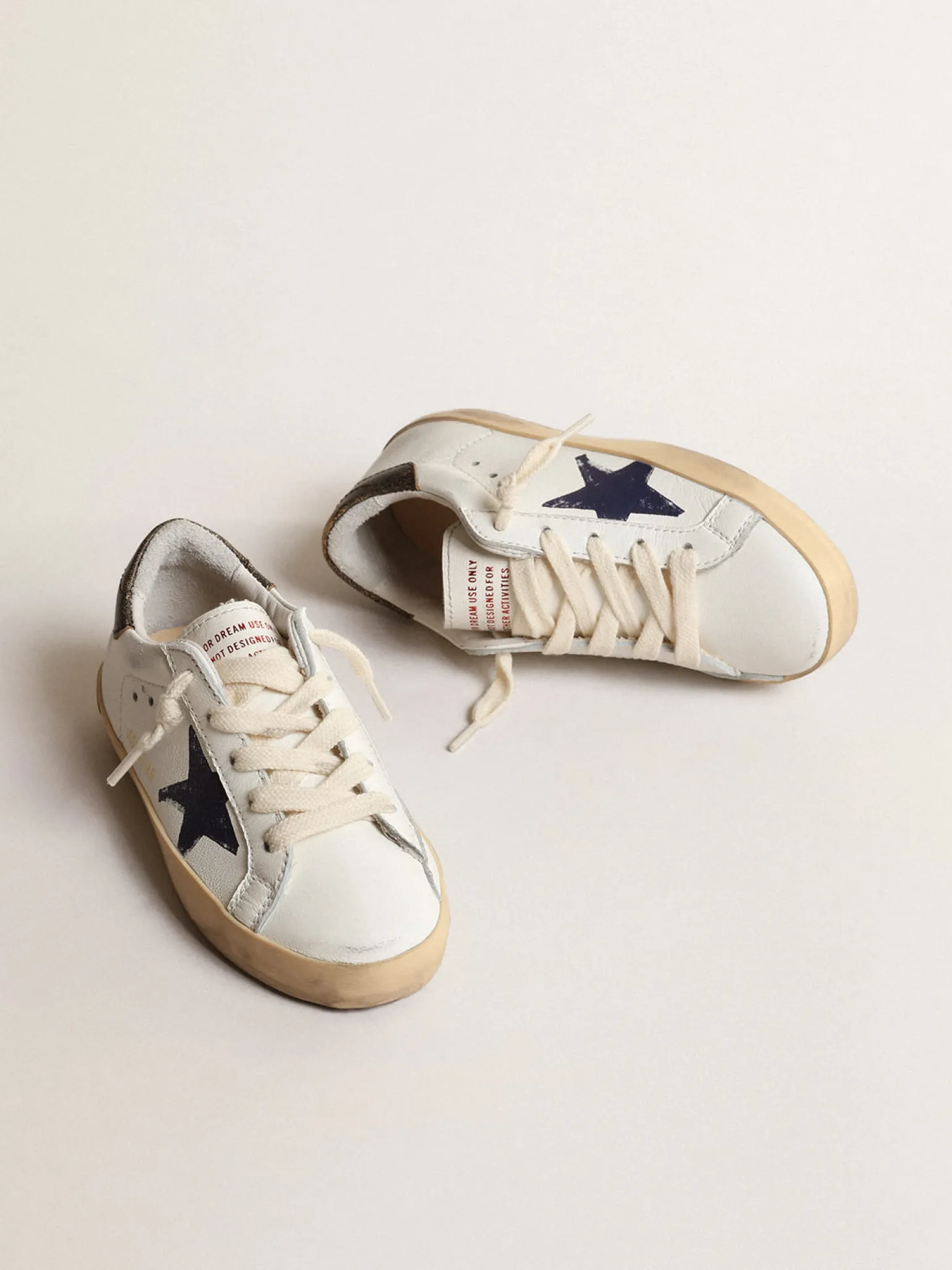 Best Sale Super-Star Young de napa com estrela estampada e talão preto Meninas (4-10 anos) | Meninos (4-10 anos)