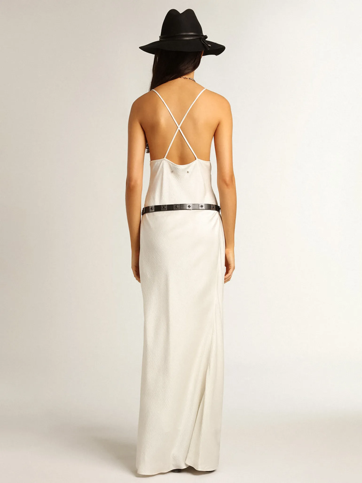 Cheap Vestido slip dress cor de pergaminho MULHER Vestidos e macacões